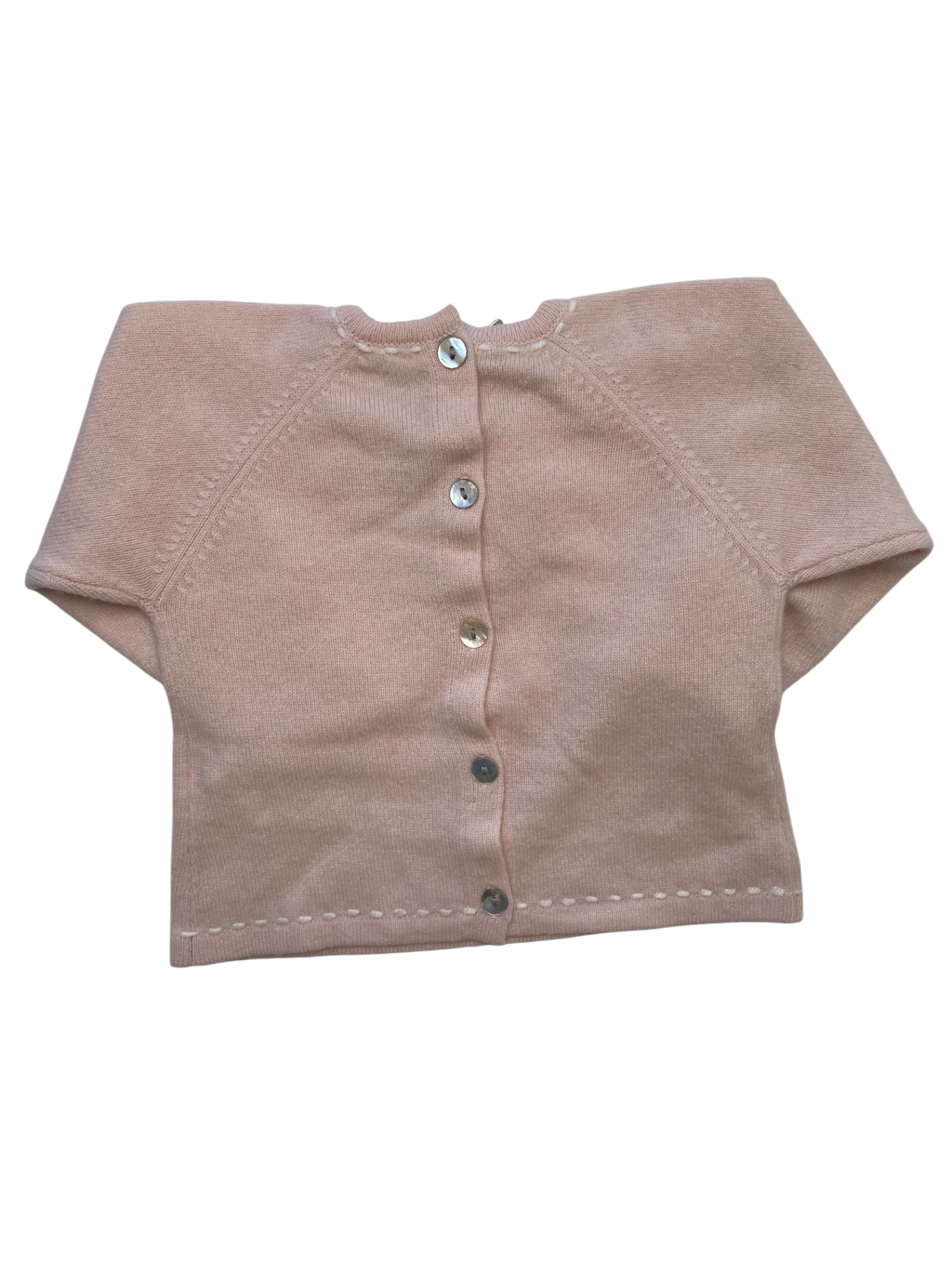Magil Sweater - Pink 100% Cashmere Made in Italy | size 6 Months