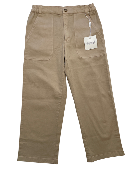 Magil Pants - Khaki Straight Leg Khaki Made in Italy | size 7