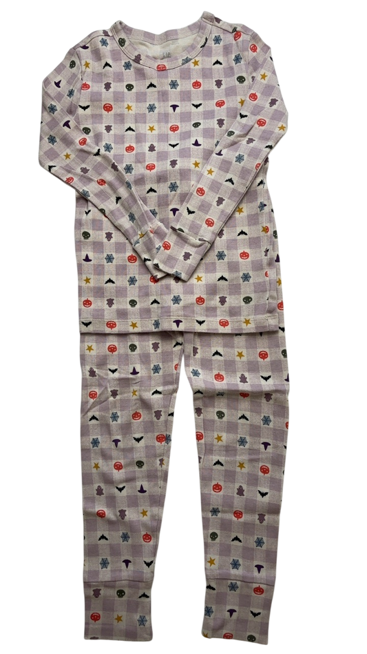 GapKids Halloween Clothing - Purple Organic Halloween Pajamas | size 6