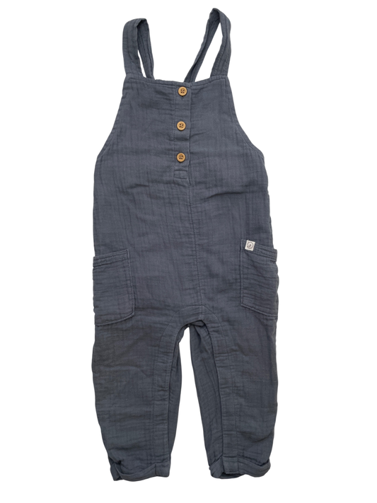 Carter's Overalls - Blue 100% Organic Cotton | size 18 Months