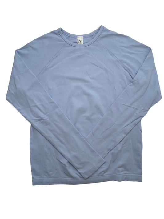 Athleta Girl Shirt - Purple Long Sleeve Athletic | size 12