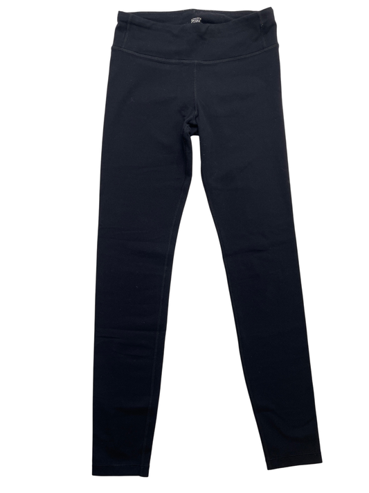 Athleta Girl Leggings - Black Solid | size 12
