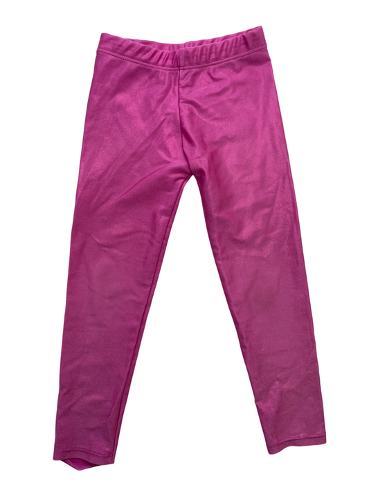 Dandelion Kids Leggings - Pink Metallic | size 2T/3T