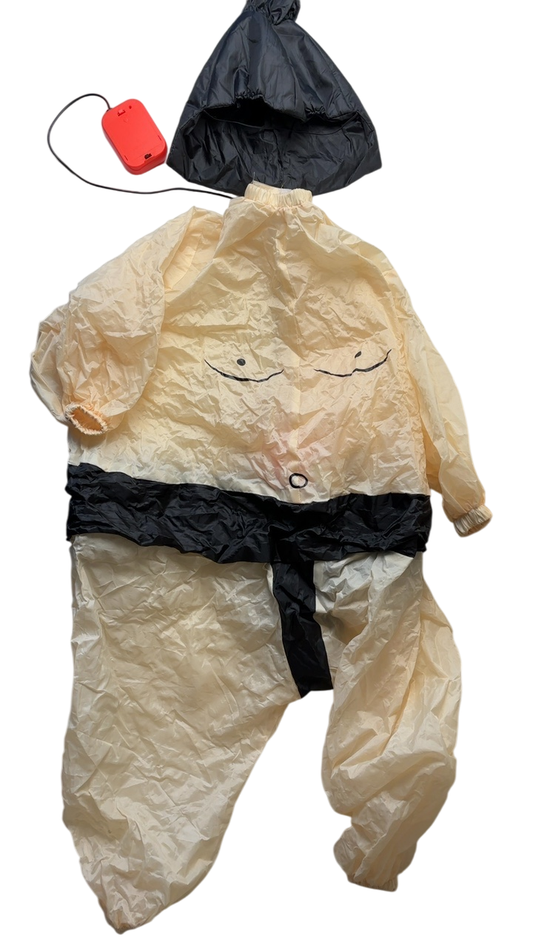 Toloco Halloween Costume - Tan Inflatable Sumo Wrestler | size S