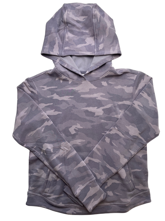 Athleta Girl Sweatshirt - Purple Camo Hoodie | size 12