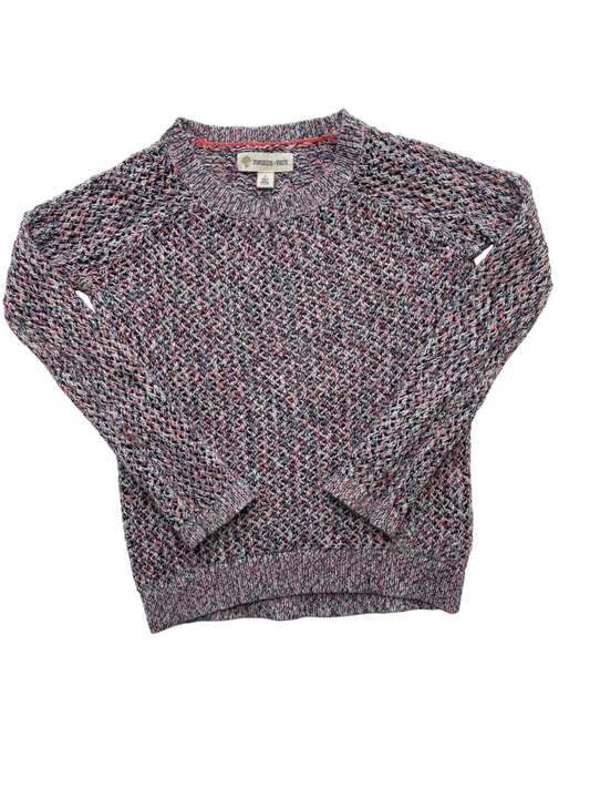 Tucker + Tate Sweater - Multicolor Long Sleeve Open Knit | size 5T