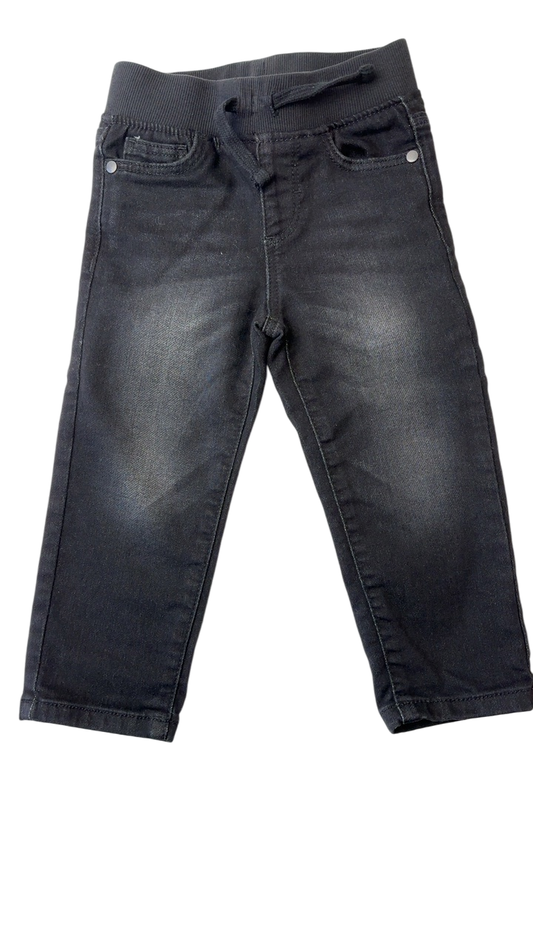 Falls Creek Jeans - Black Tie Waist | size 18 Months