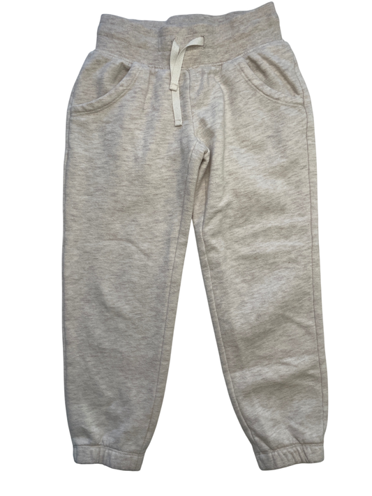 Cat & Jack Sweatpants - Cream Heathered Jogger | size 4T/5T