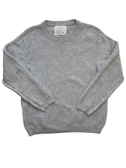 Zara Sweater - Gray Long Sleeve Solid | size 6