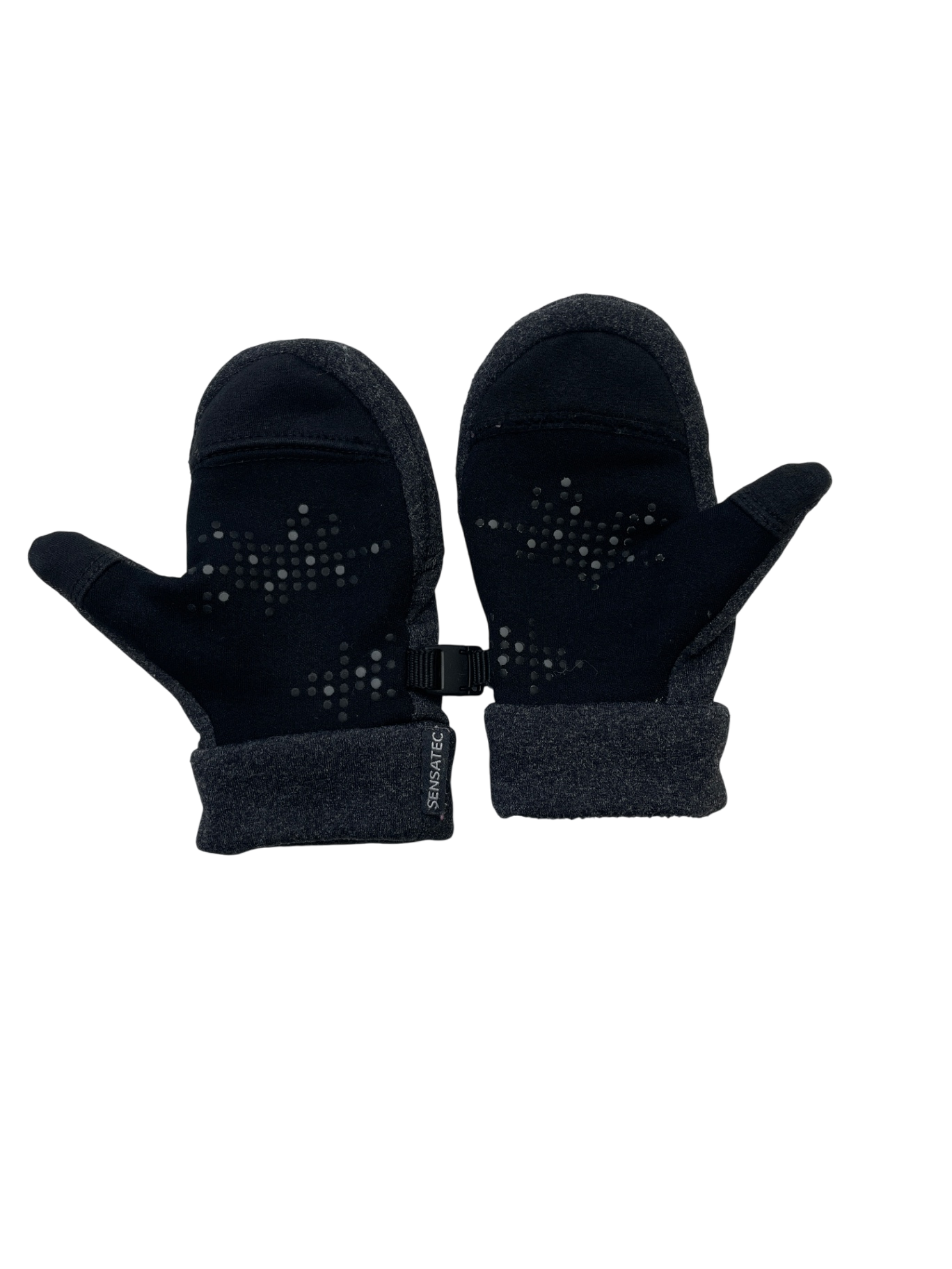 Head Gloves - Black Dot Grip Mittens | size XS