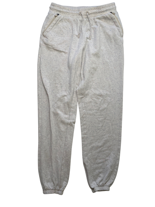 Athleta Girl Sweatpants - White Confetti Jogger | size 12