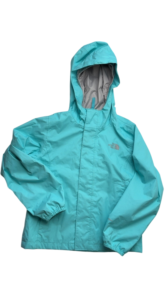 The North Face Jacket - Blue Raincoat w/ Hood | size 5T