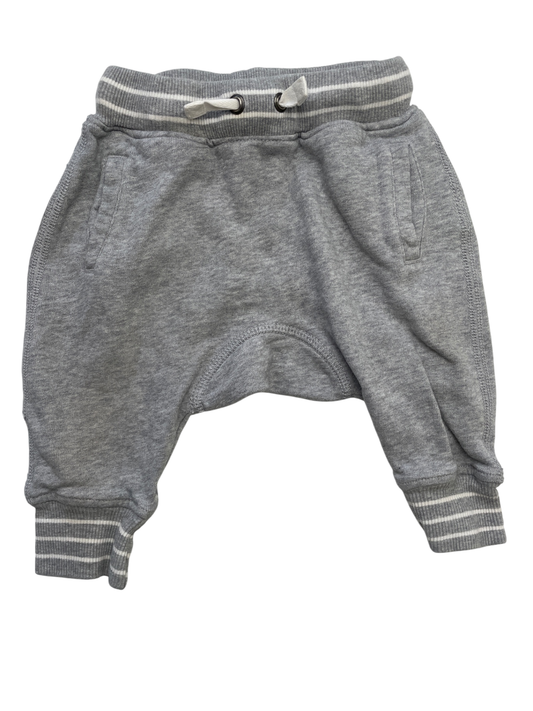 Hanna Andersson Sweatpants - Gray Heathered Jogger | size 6 - 12 Months