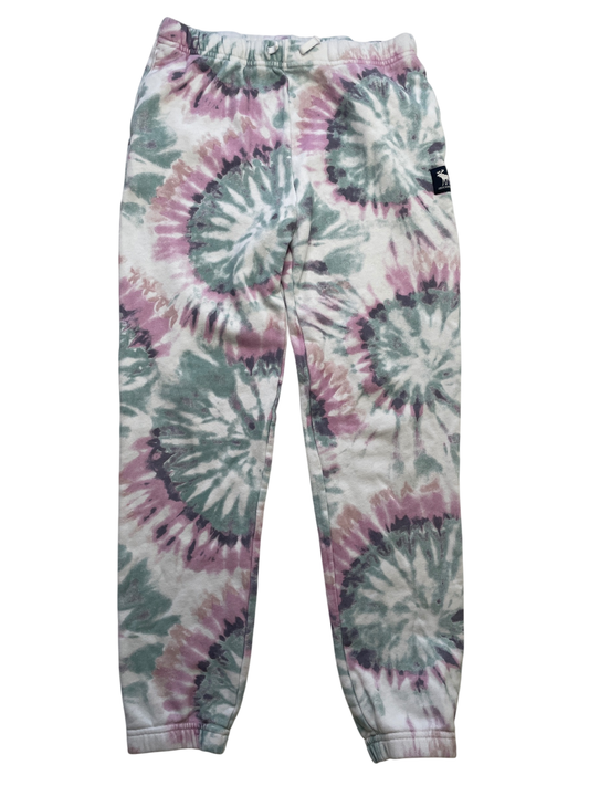 Abercrombie Kids Sweatpants - Green Tie Dye Jogger | size 13/14