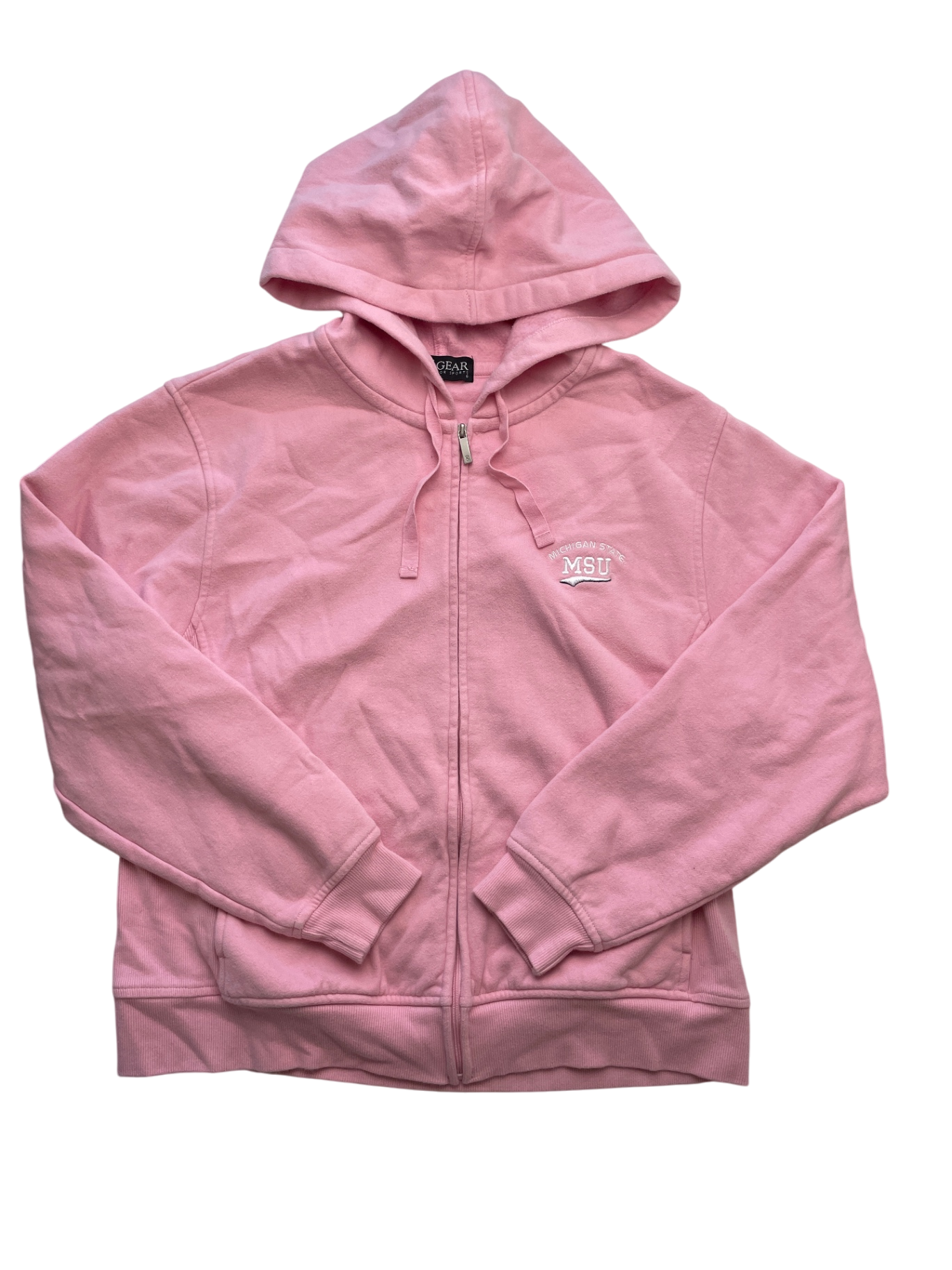 Gear For Sports Sweatshirt - Pink MSU Full Zip | size M