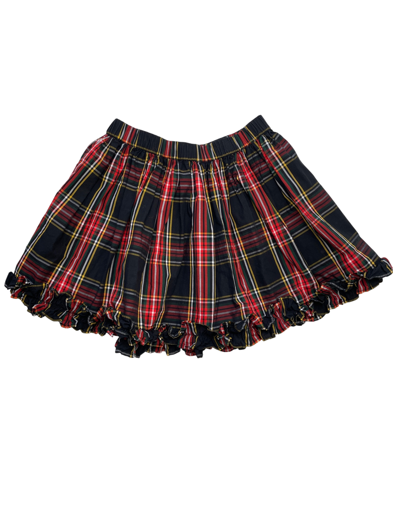 Crewcuts Skirt - Red Plaid Ruffle | size 8/9