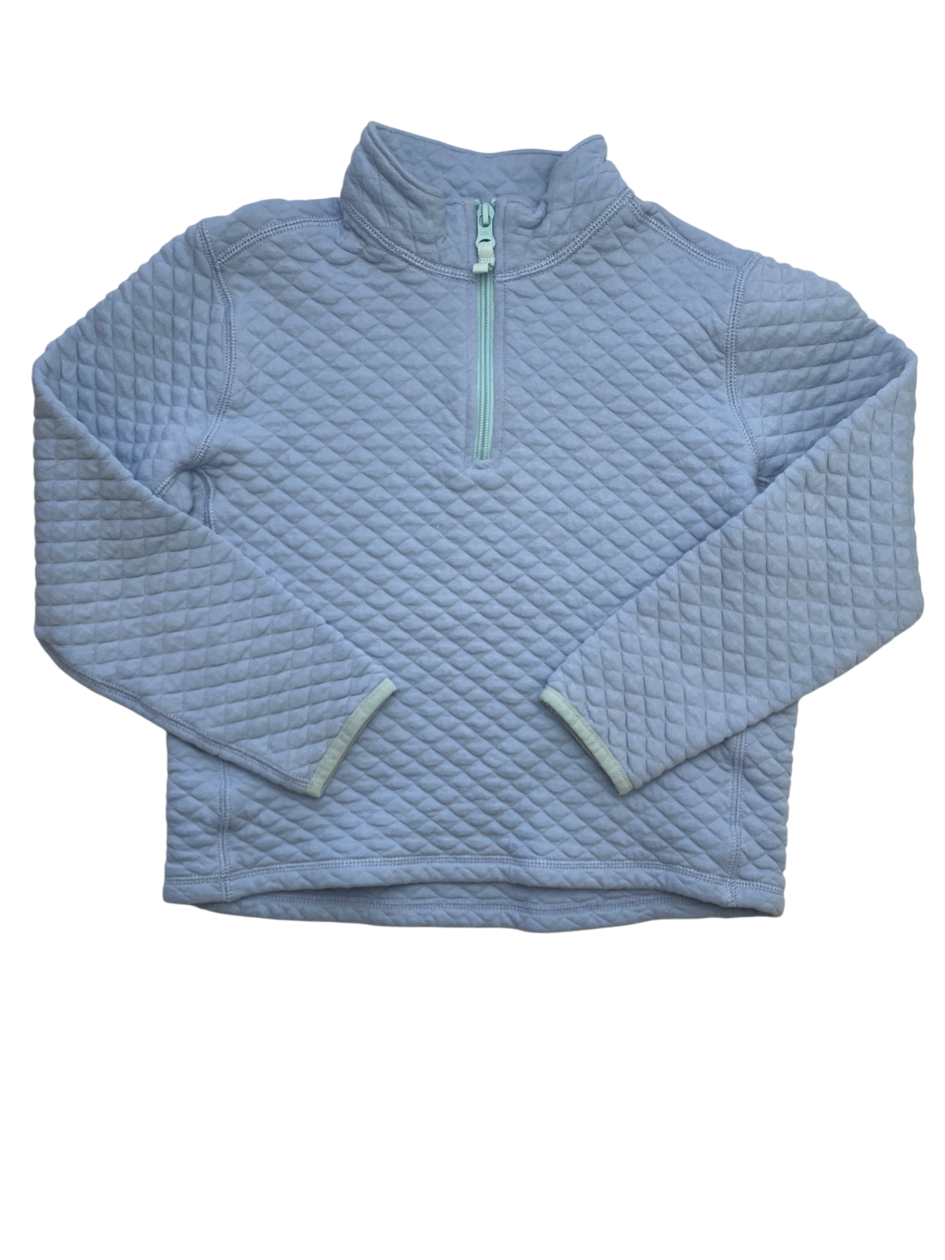 Crewcuts Sweatshirt - Blue Quilted 1/4 Zip | size 8/9