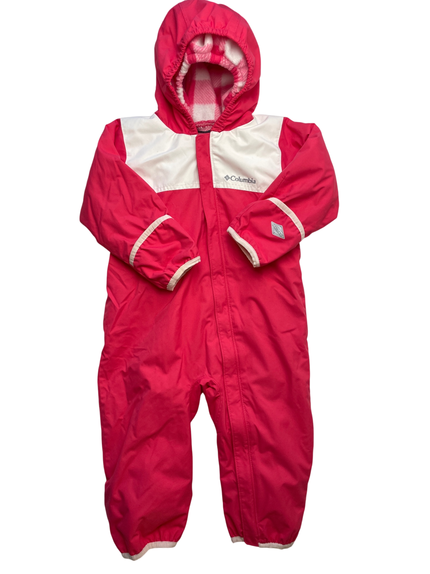 Columbia Snowsuit - Pink Interchangeable Fleece Onesie/Snowsuit | size 18 Months