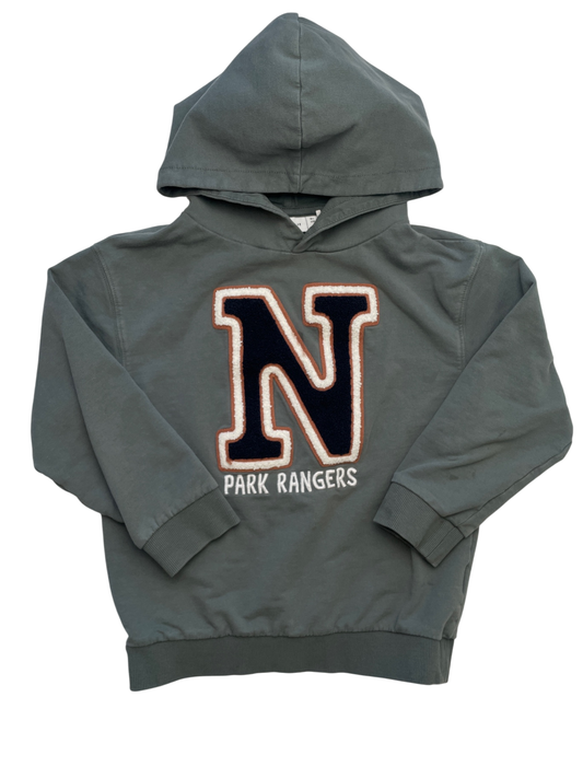 Name It Sweatshirt - Green 'N Park Rangers' Hoodie | size 6