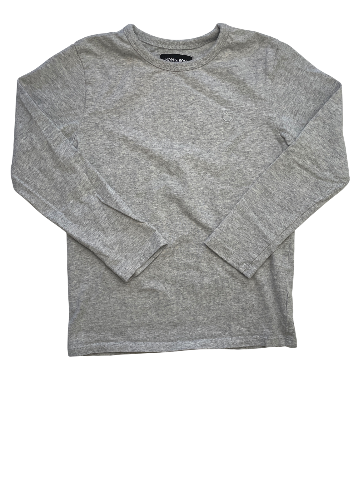 Nordstrom Long Sleeve T-Shirt - Gray Heathered | size 6