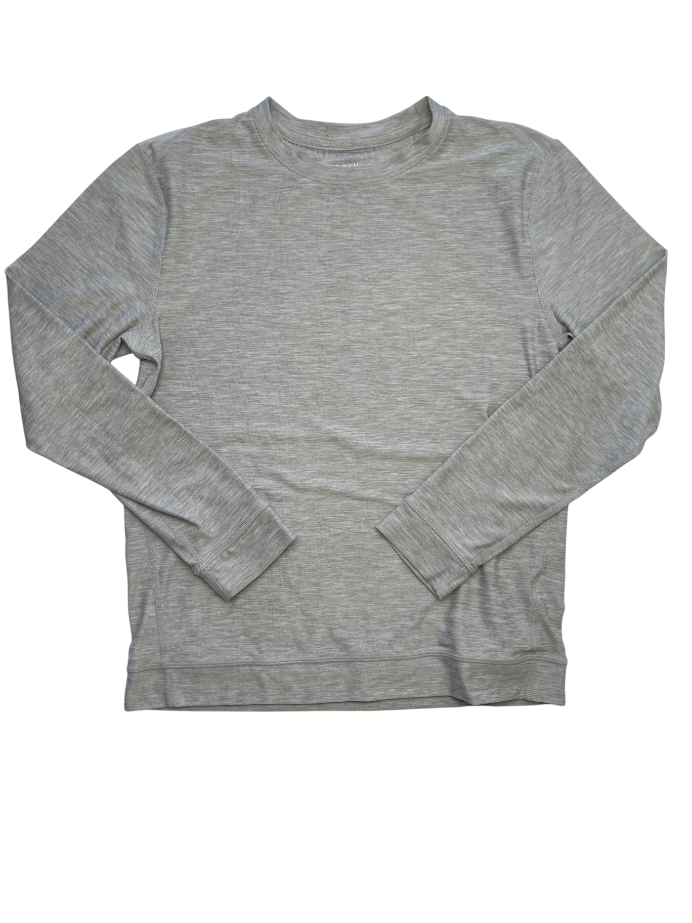 Zella Shirt - Gray Heathered Long Sleeve | size 7/8