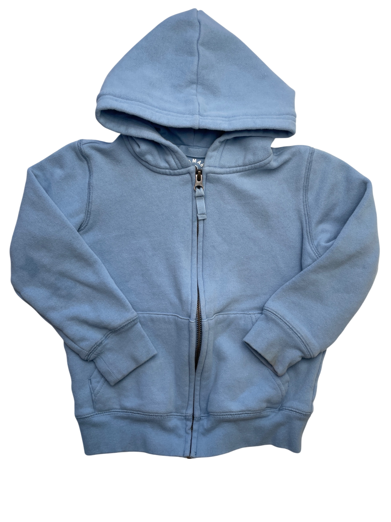 Primary Sweatshirt - Blue Full Zip Hoodie | size 4T/5T