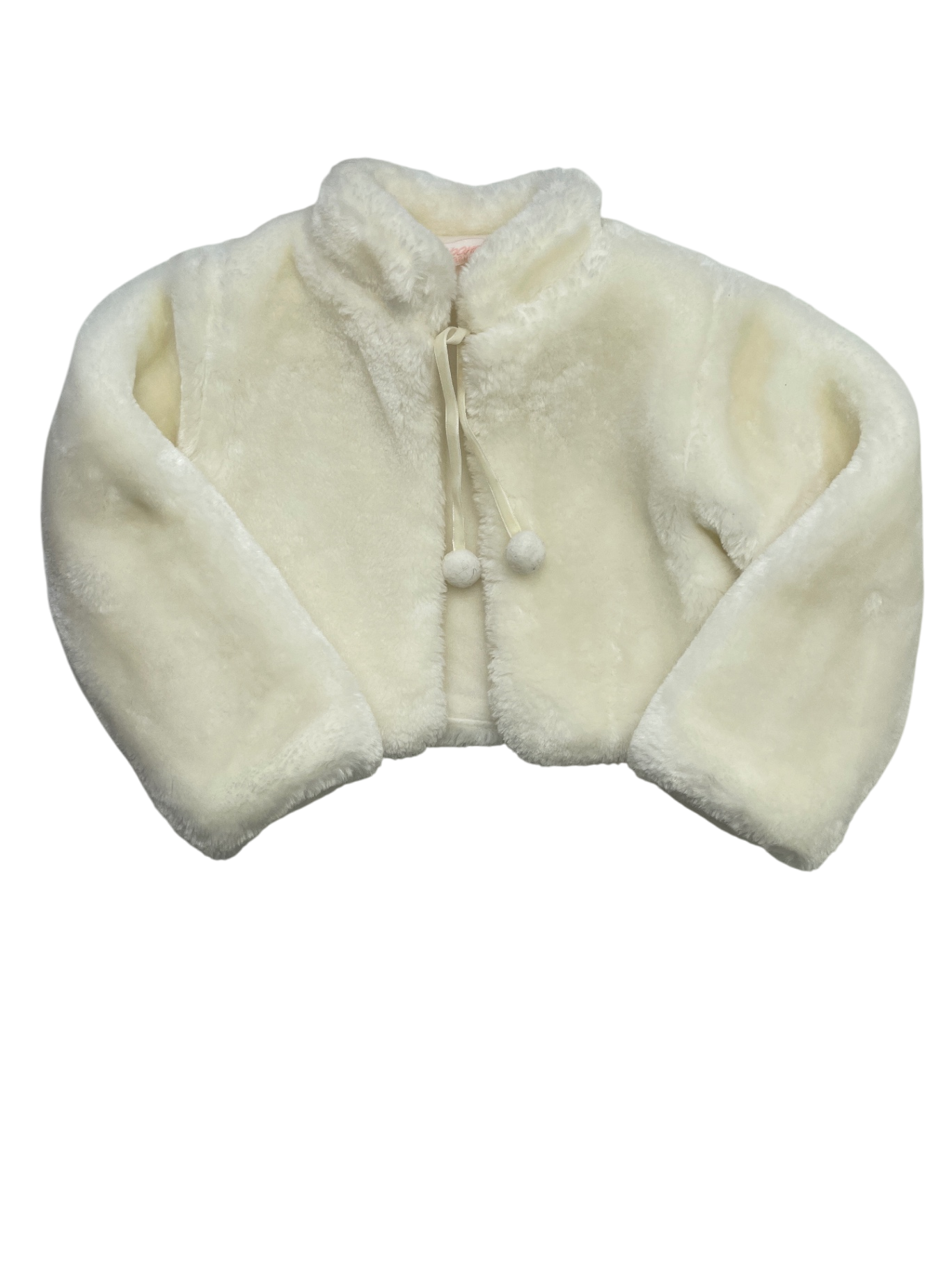 RePanda Jacket - White Faux Fur | size 3T
