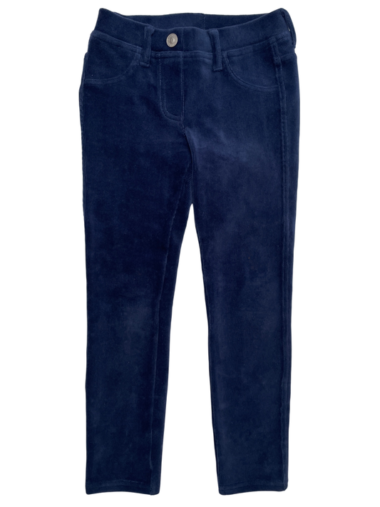 United Colors of Benetton Pants - Navy Blue Corduroy Skinny Stretchy | size 6/7