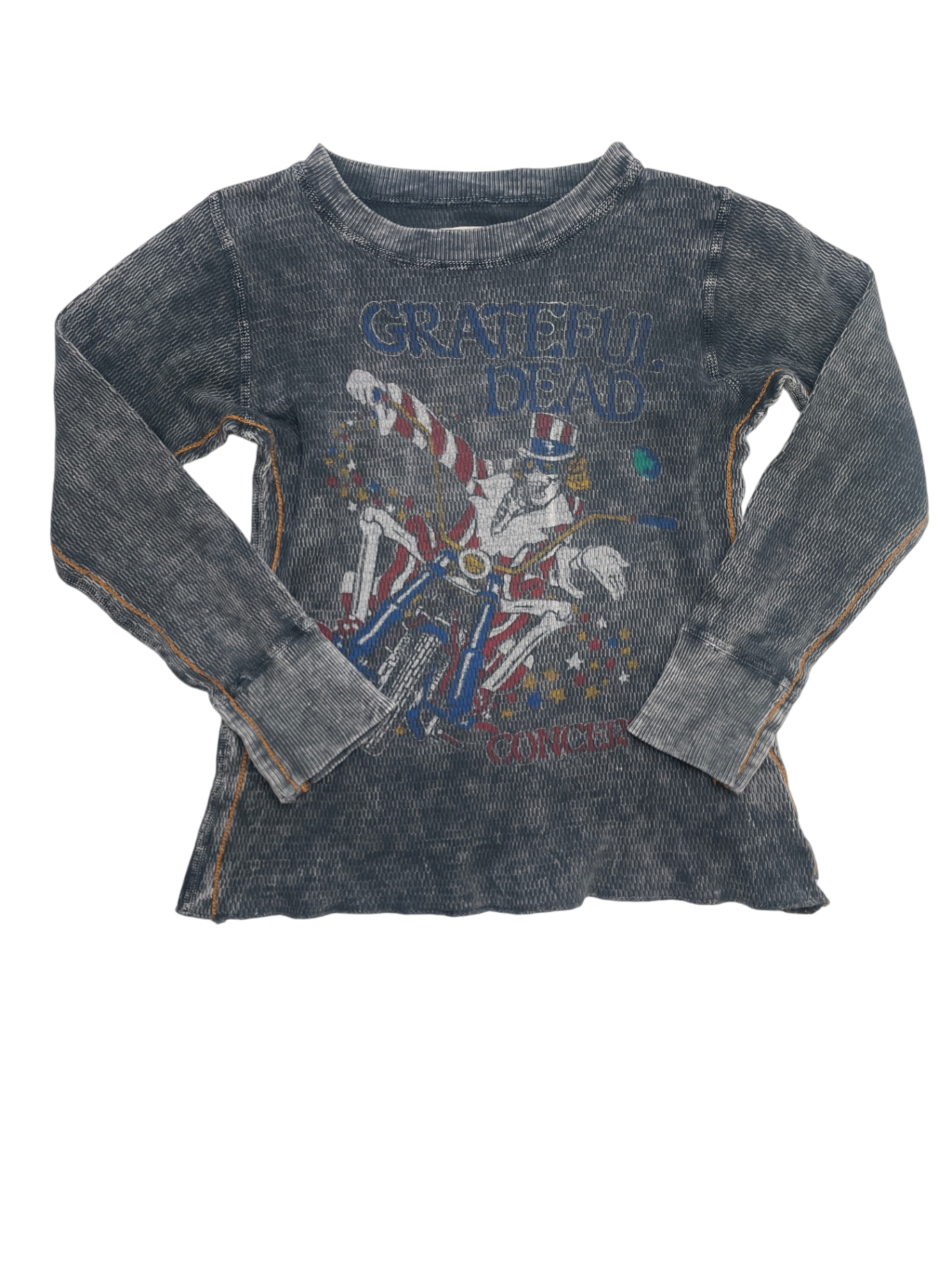 Trunk Ltd Long Sleeve T-Shirt - Gray 'Grateful Dead' Vintage | size 5T/6
