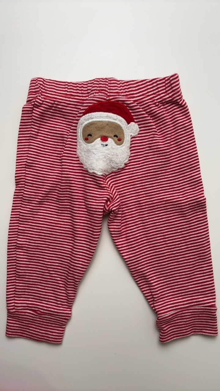 Carter's 2 Piece Ensemble - Red My First Christmas Bodysuit + Leggings | size 6 Months