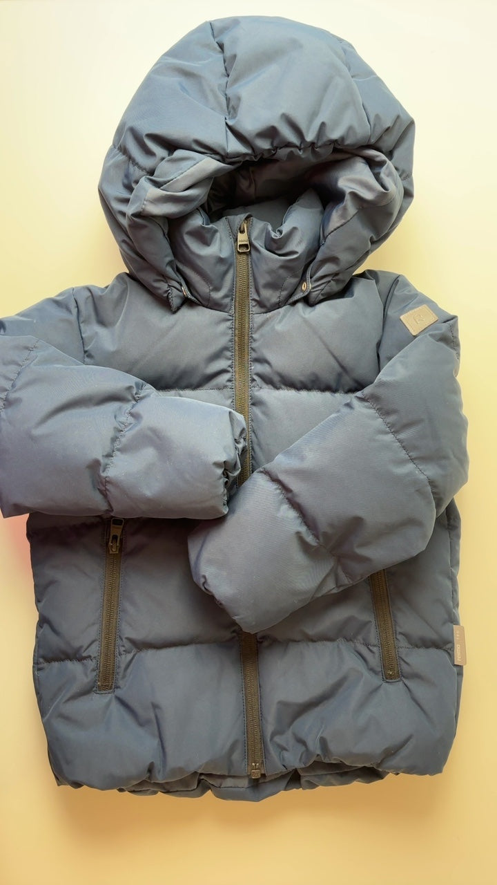 Reima Coat/Jacket - Navy Paimio ReimaTec Waterproof Down Jacket | size 5T