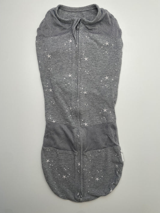 Happiest Baby Swaddle - Gray Star Pattern | size 0 - 2 Months