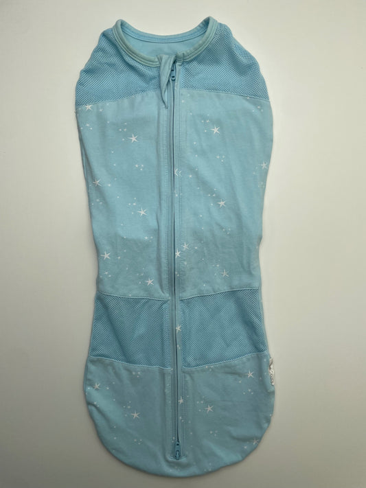 Happiest Baby Swaddle - Blue Star Pattern | size 0 - 2 Months