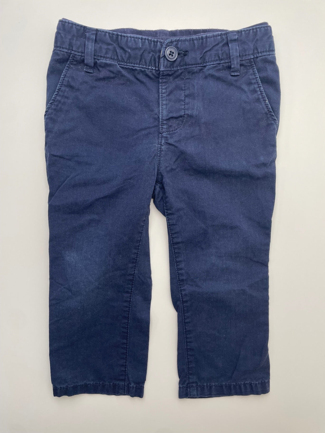 Baby Gap Pants - Navy Blue Straight Leg Trouser | size 18 - 24 Months
