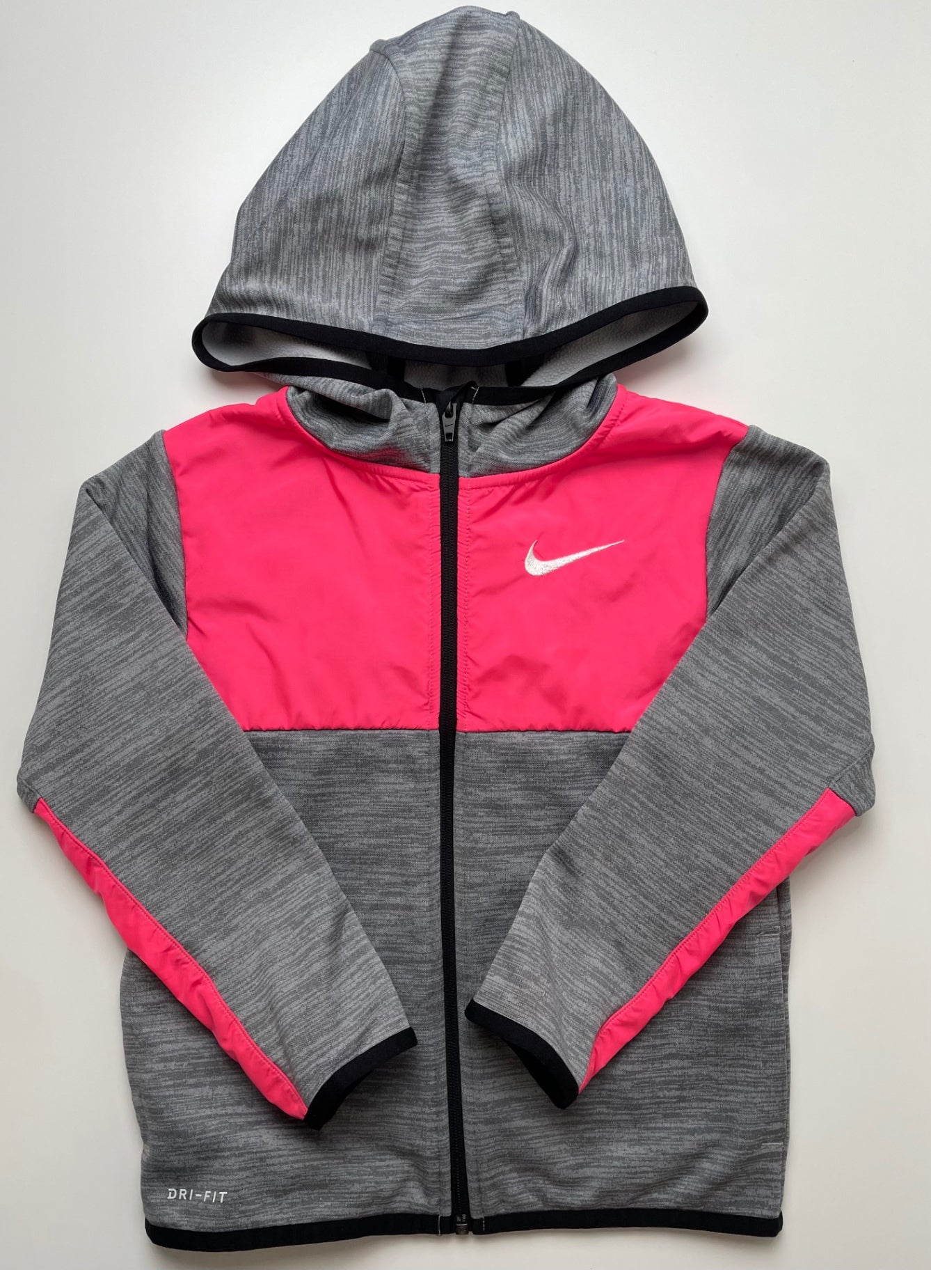 Nike Jacket - Pink Fleece Lined Full Zip | size 7