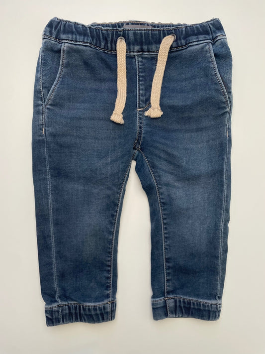 DL 1961 Jeans - Blue Joey Jogger Tie-Waist | size 18 Months