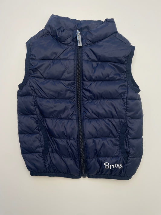 Brums Vest - Navy Blue Puffer | size 6 Months
