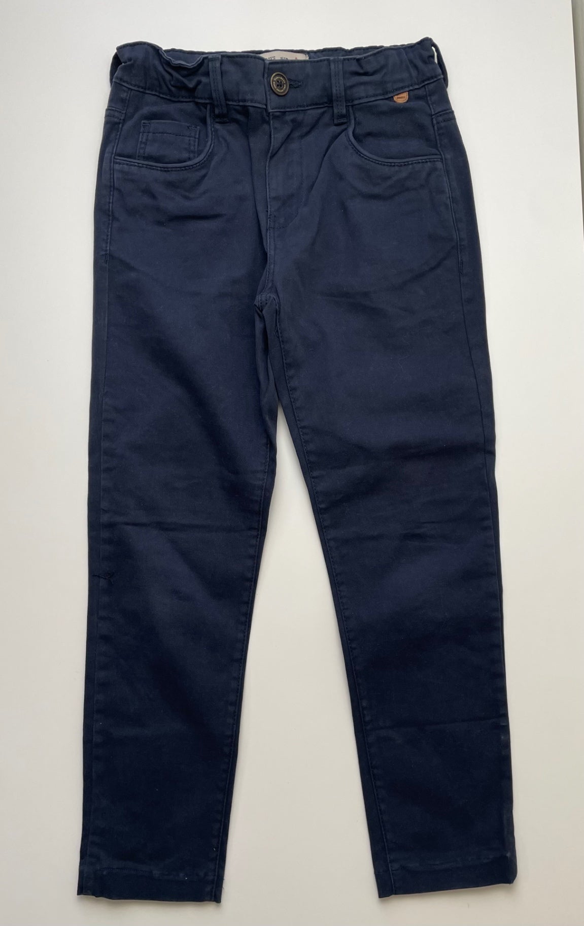 Zara Pants - Navy Blue Slim Trouser | size 8