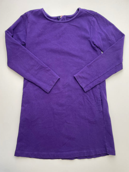 Primary Dress - Purple Long Sleeve Solid | size 6/7