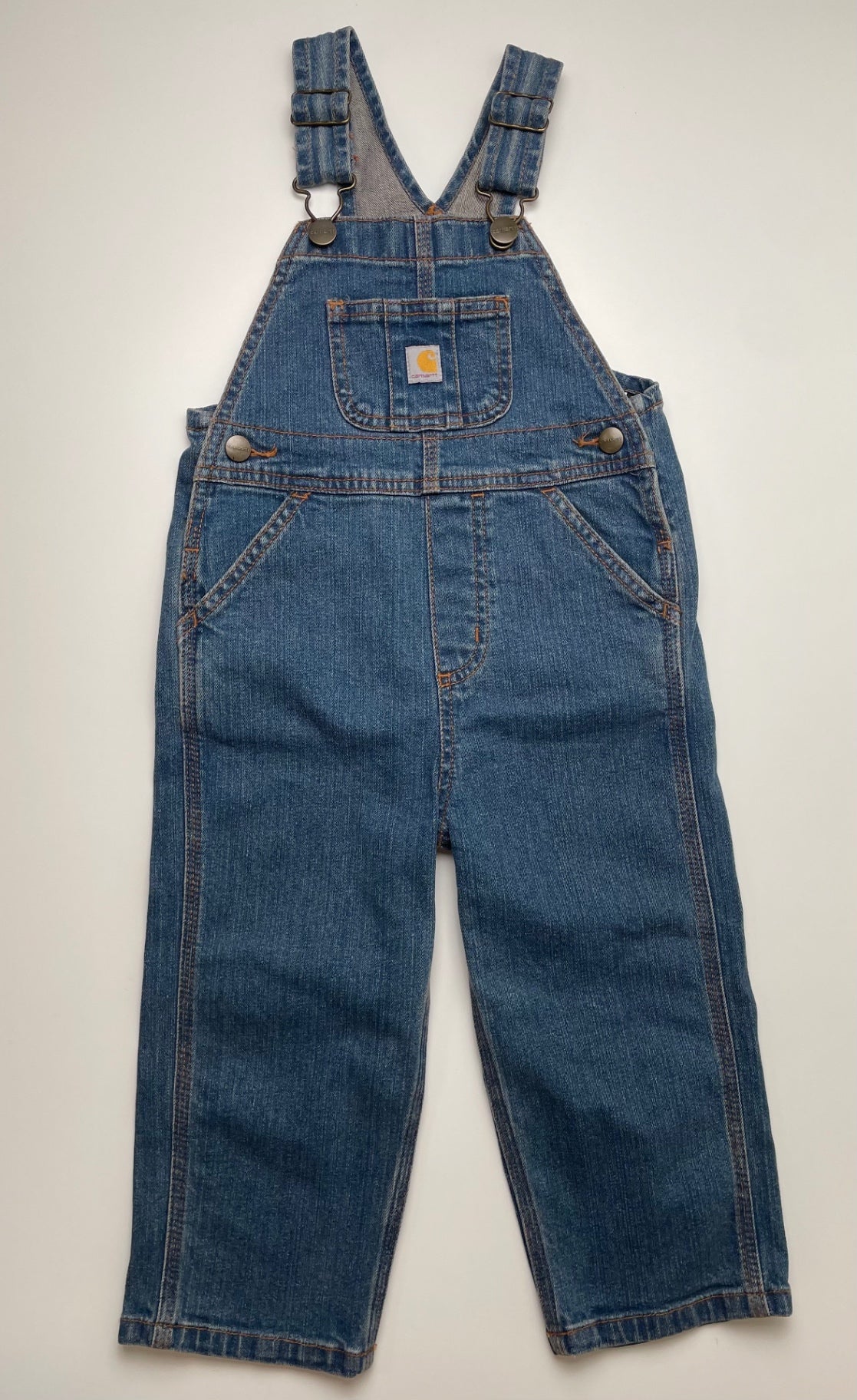 Carhartt Overalls - Blue Denim | size 2T