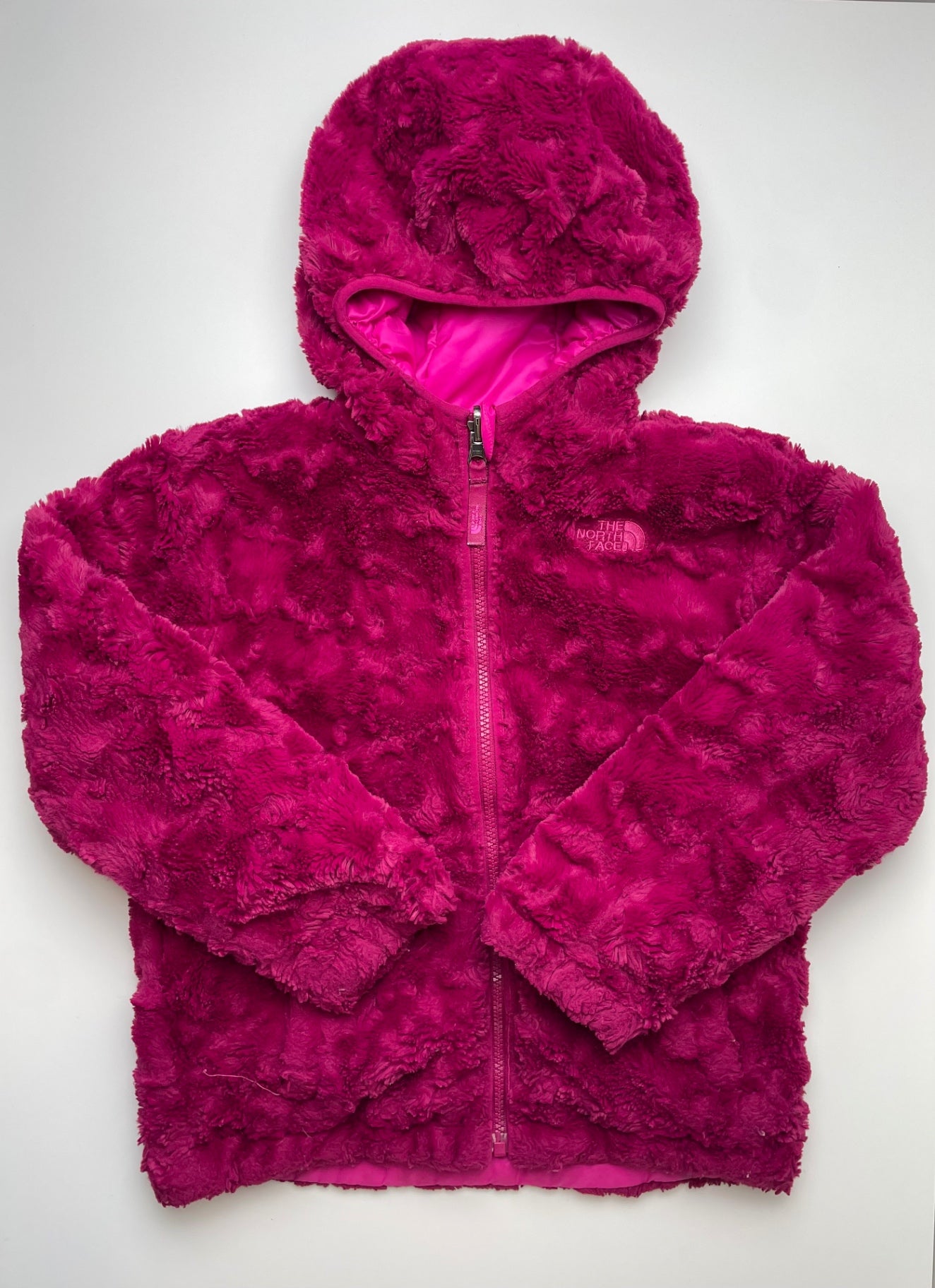 The North Face Coat/Jacket - Pink Reversible Puffer | size 6