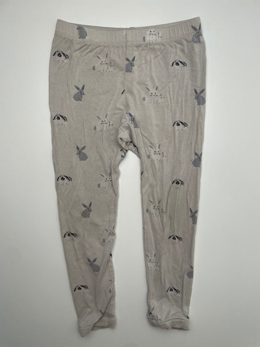 Kyte Pants - Gray Rabbit Leggings | size 3T