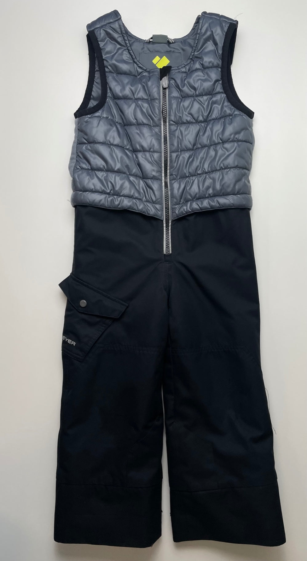 Obermeyer Snow Pants & Suits - Black Fleece Lined Bib | size 4T