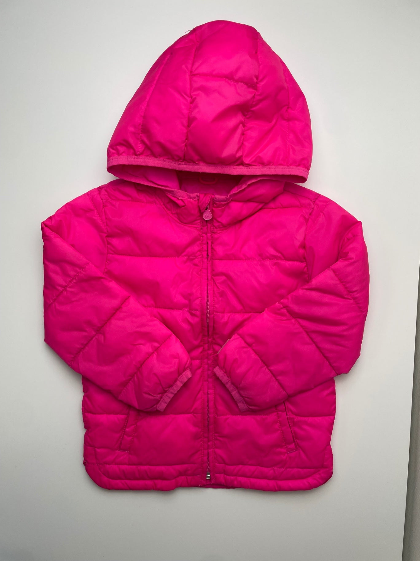 Baby Gap Jacket/Coat - Pink Puffer w/ Hood | size 4T