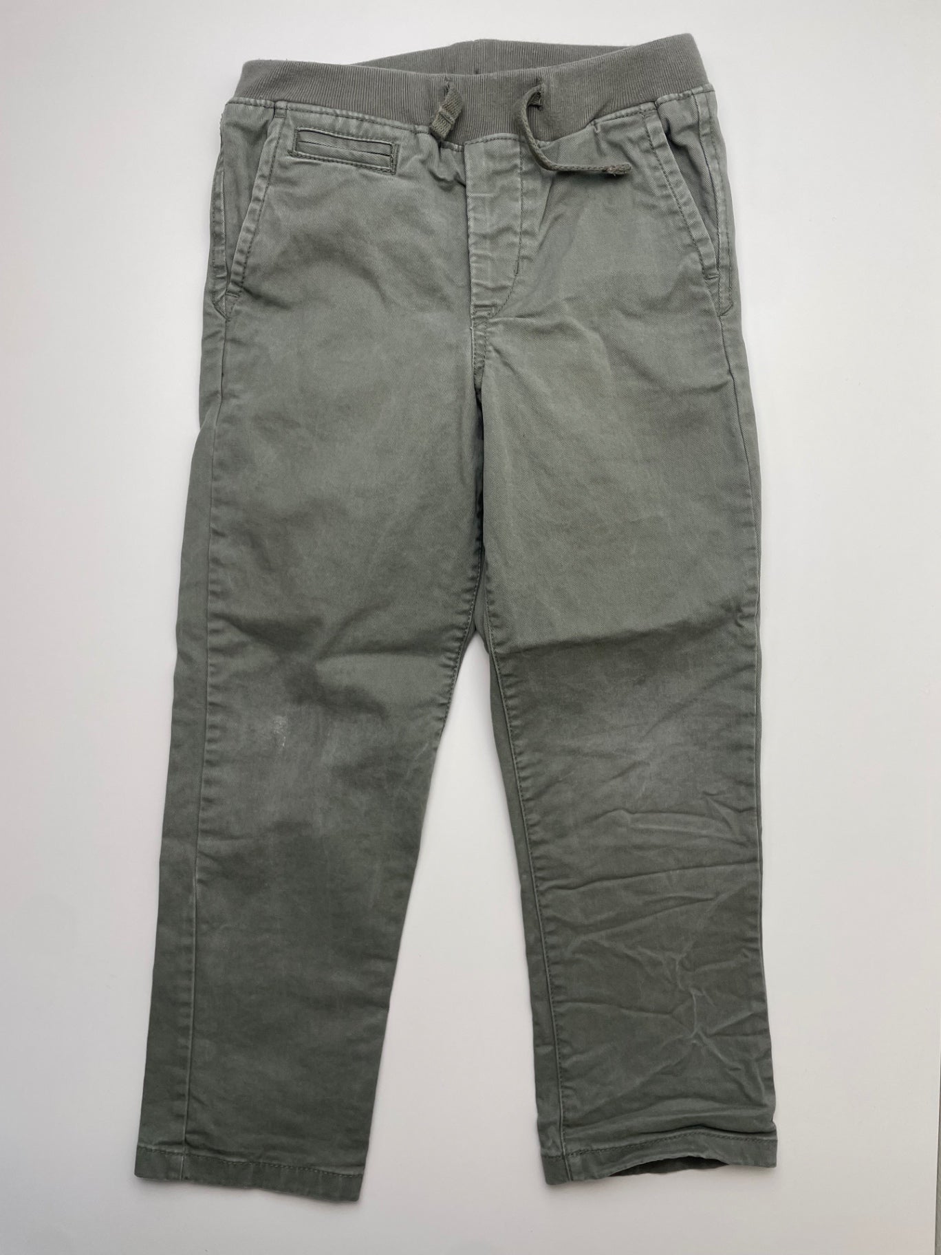 Baby Gap Pants - Green Knit Waistband Trousers | size 5T