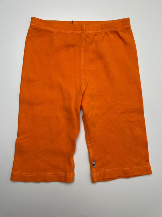 Babysoy Pants - Orange Solid | size 6 - 12 Months