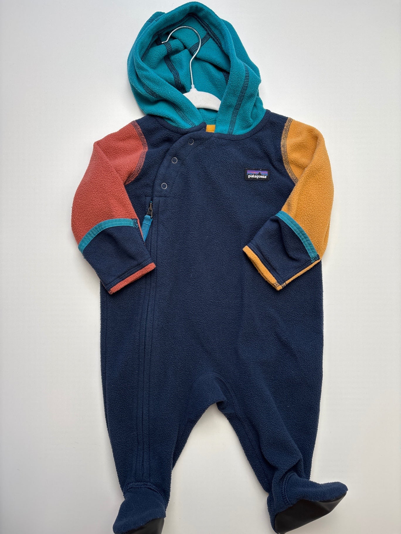 Patagonia | 0 - 3 Months Fleece Micro D Bunting