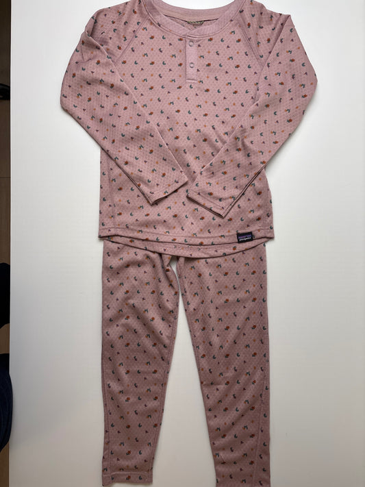 Patagonia 2 Piece Ensemble - Pink Capilene Baselayer | size 5T