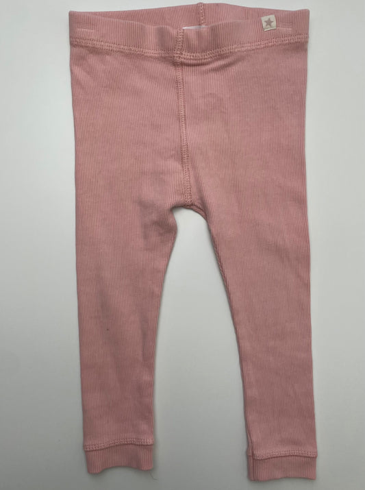 Zara Leggings - Pink Ribbed | size 12 - 18 Months