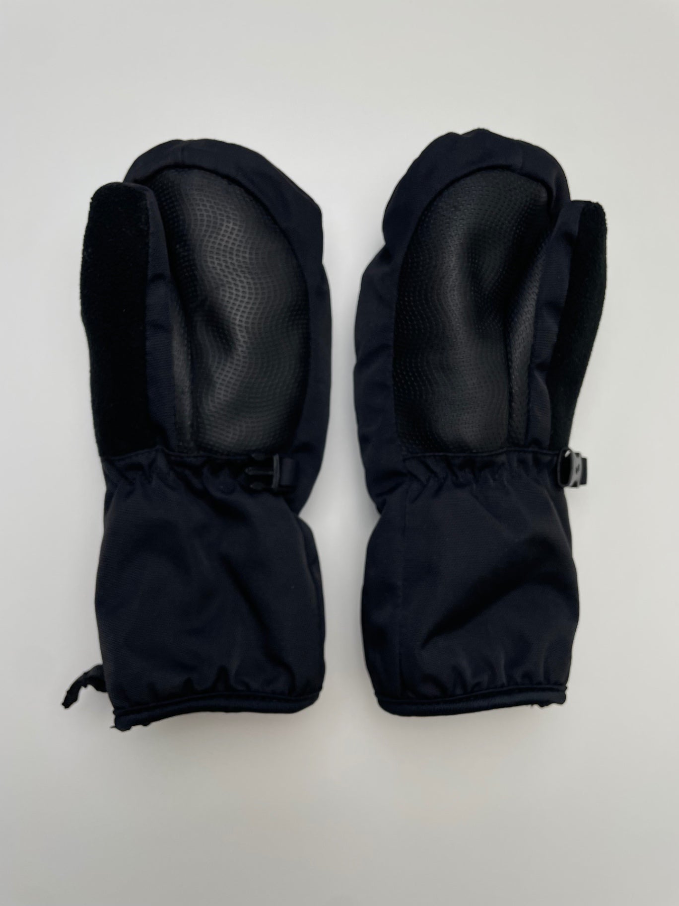 Head Gloves - Black Fleece Lined Mitten | size S